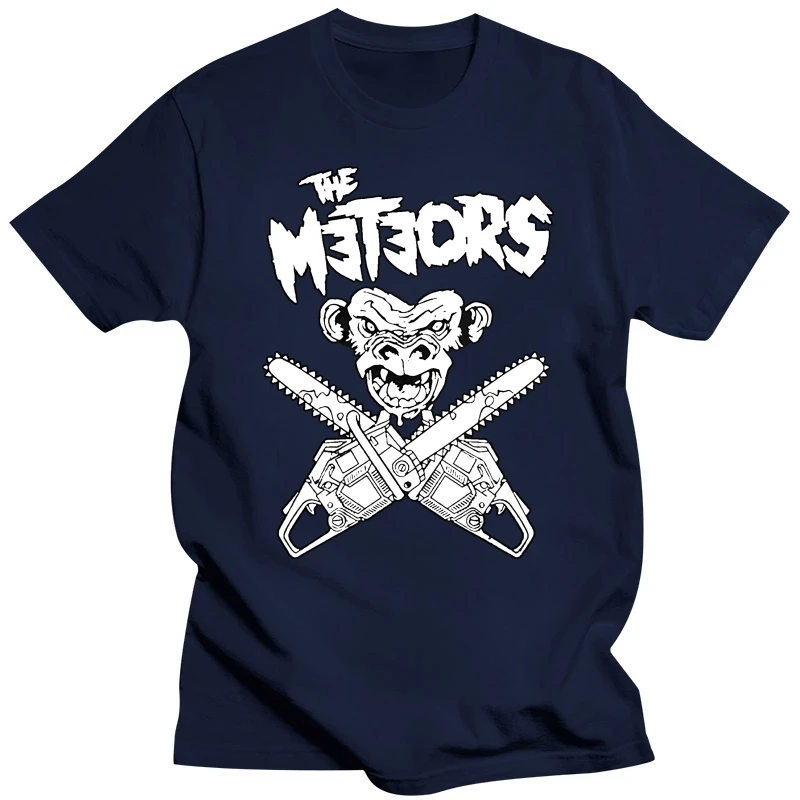 The Meteors-This evil things Mad Sin,Demented are go,Klingonz,Psychobilly,Rockab customize tee shirt