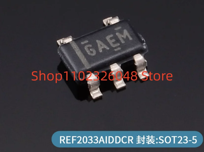 5PCS REF2033AIDDCR  REF2033AIDDC   GAEM   SOT23-5 IC CHIP  NEW ORIGINAL