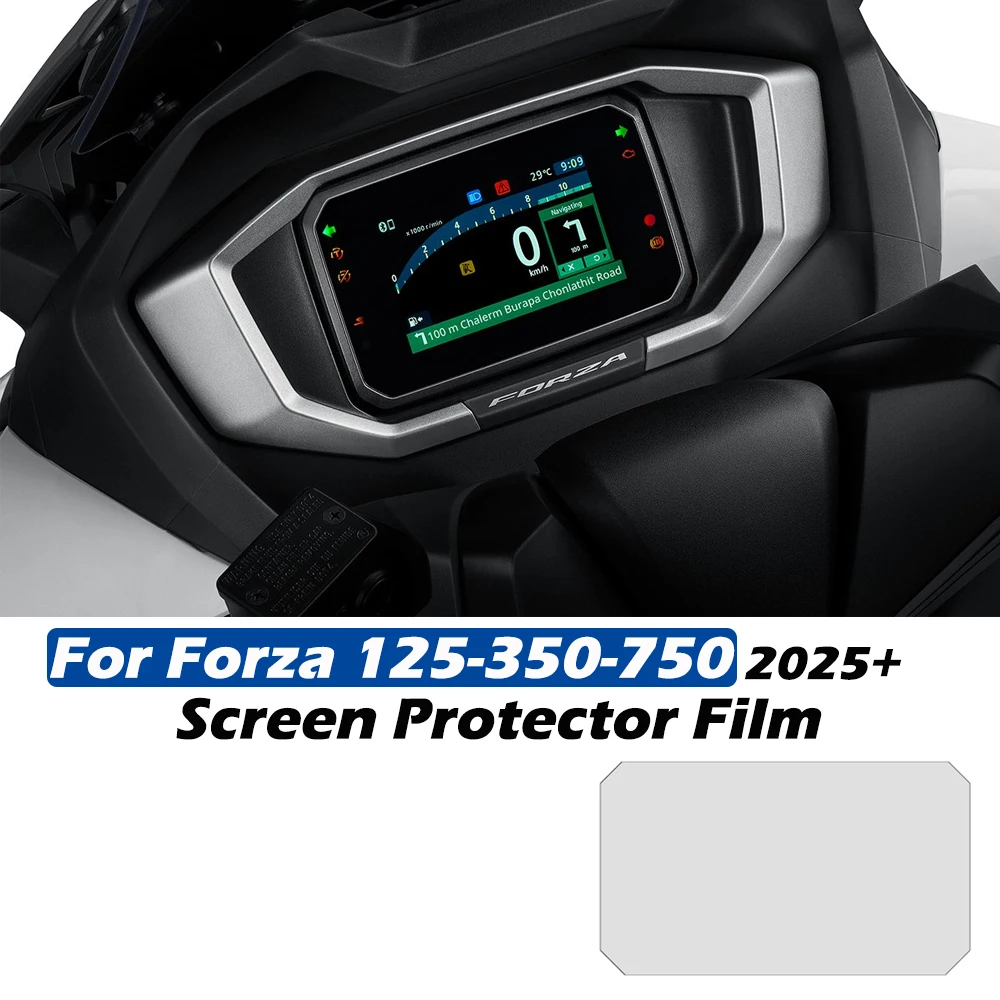 

For Forza 350 2025+ Motorcycle Screen Protector For Forza 125 For Forza 750 2025- Cluster Dashboard Anti-Scratch Protective Film