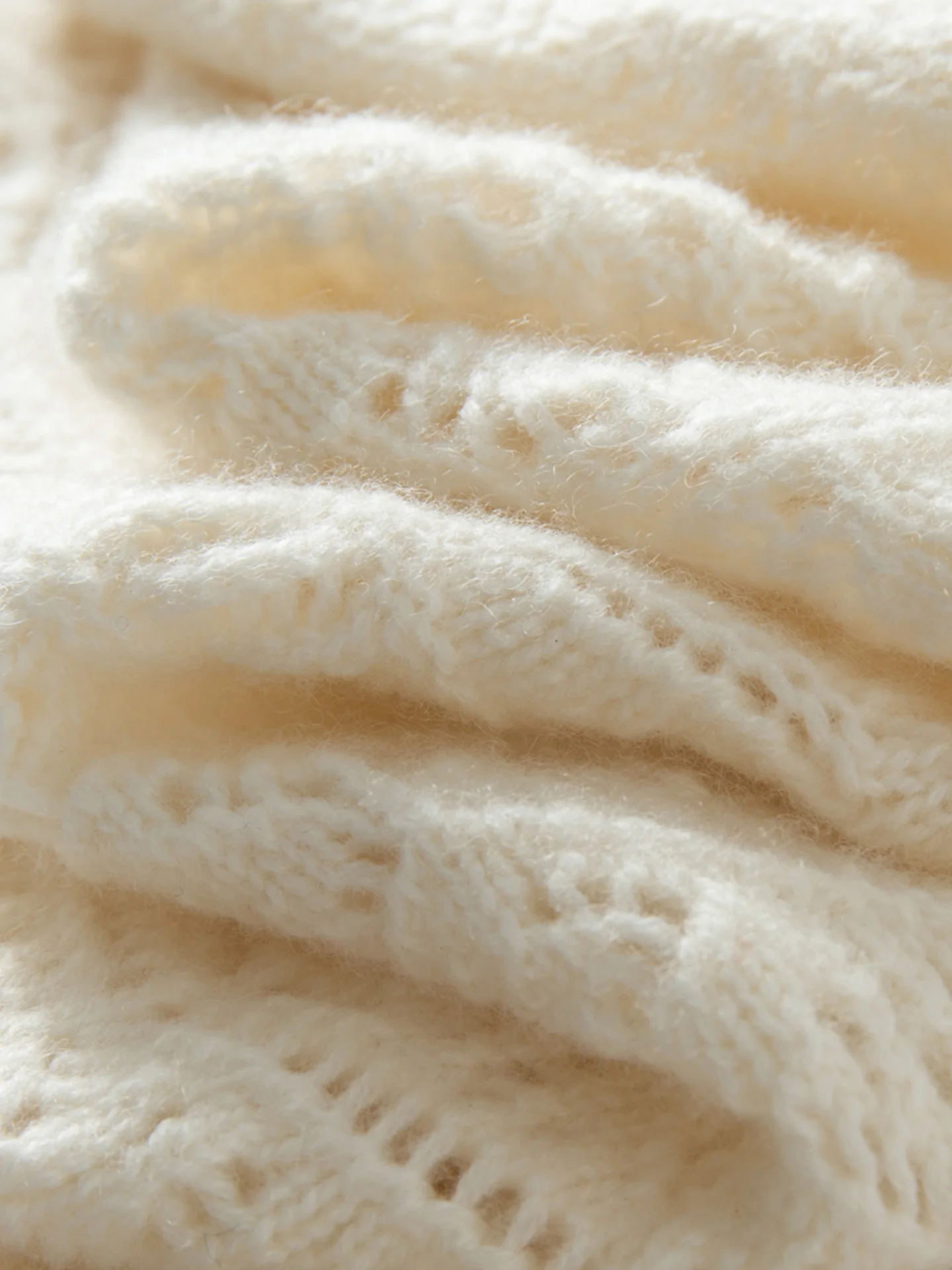 MEELEX Women O-neck Hollow-out 100% Cashmere Sweater Autumn Winter Knitted Warm Pullover Tops New Casual Soft Loose Woman Blouse