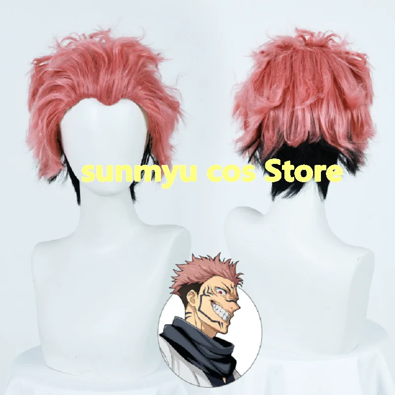 

Jujutsu Kaisen Ryomen Sukuna Cosplay Wig