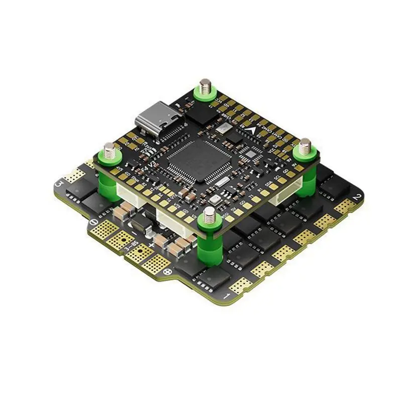 SQPP-F480 V3 FC&ESC FPV Stack F405 Flight Controller V3+80A AM32 ESC Double BEC For RC FPV Drone