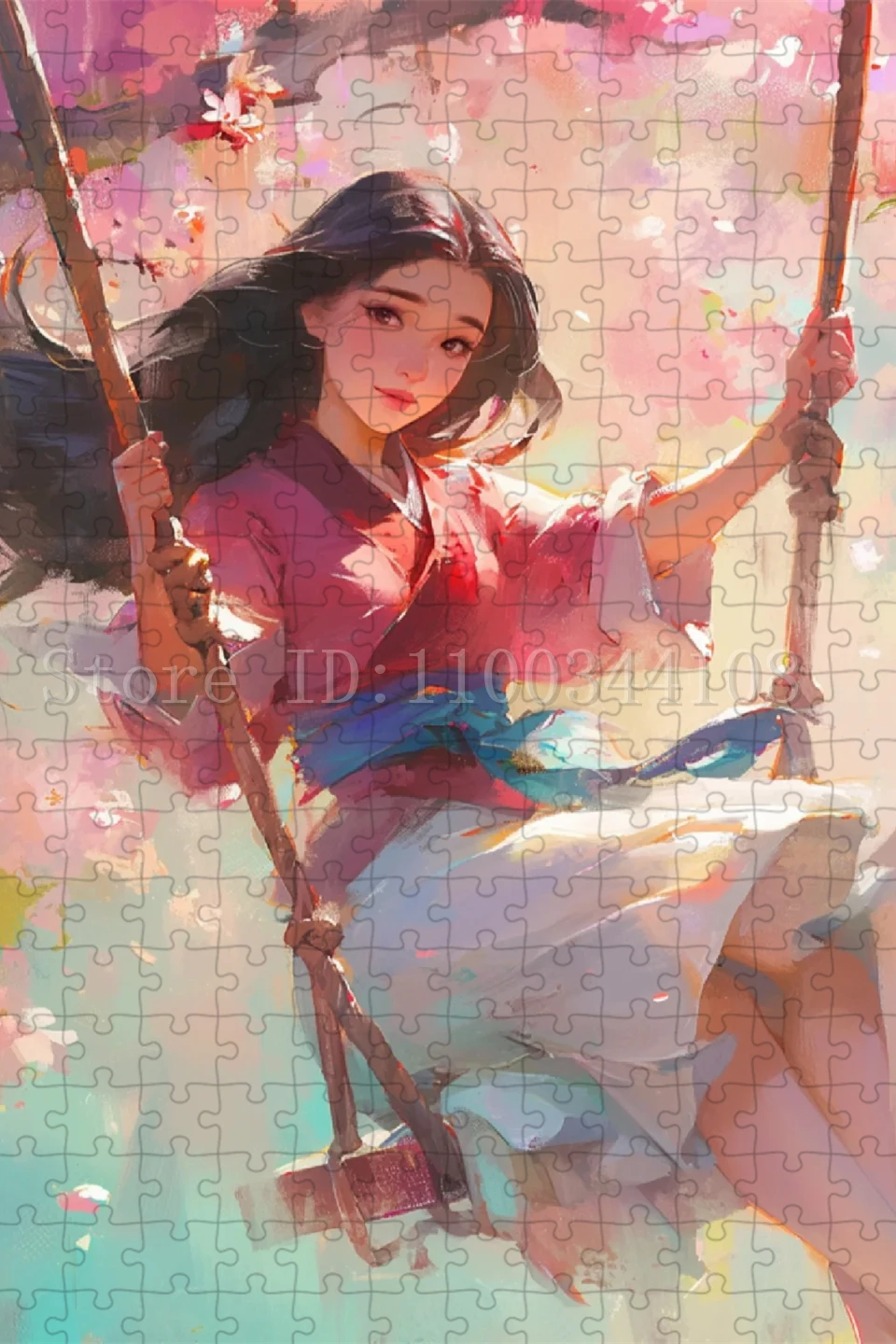 Disney Diy Puzzles for Adults Princess Jasmine Ariel Cinderella Elsa Cartoon Jigsaw Puzzles Stress Relief Toys