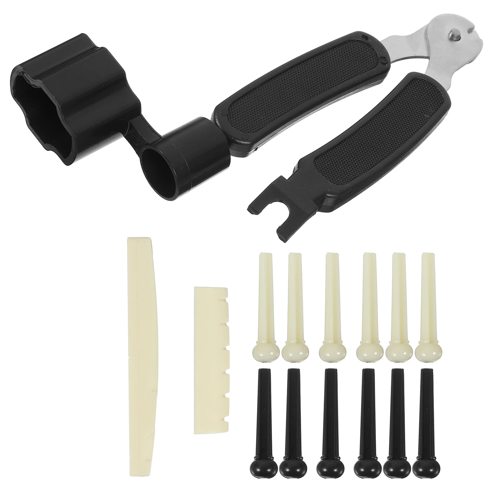 

Guitar String Pillow Tool Kit Repair Bridge Pins Peg Nails Puller for Acoustic Beef Bone Parts