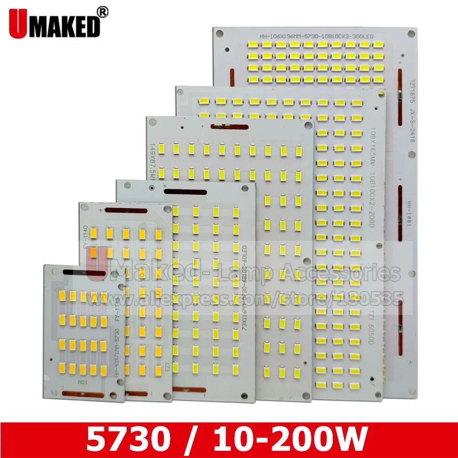 

10W 50W 100W 150W Led floodlight, Driverless led pcb with smd integrated IC driver for outdoor lamp direct ac220v