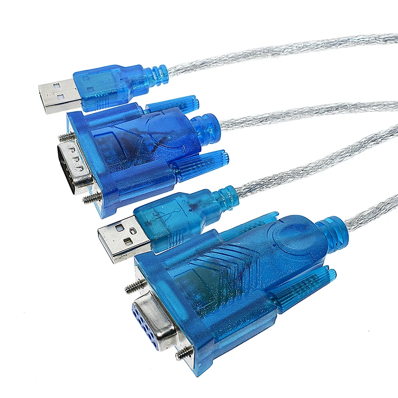 HL-340 USB to RS232 serial line USB to serial line (COM)USB9 pin serial line supports win7 male and female.