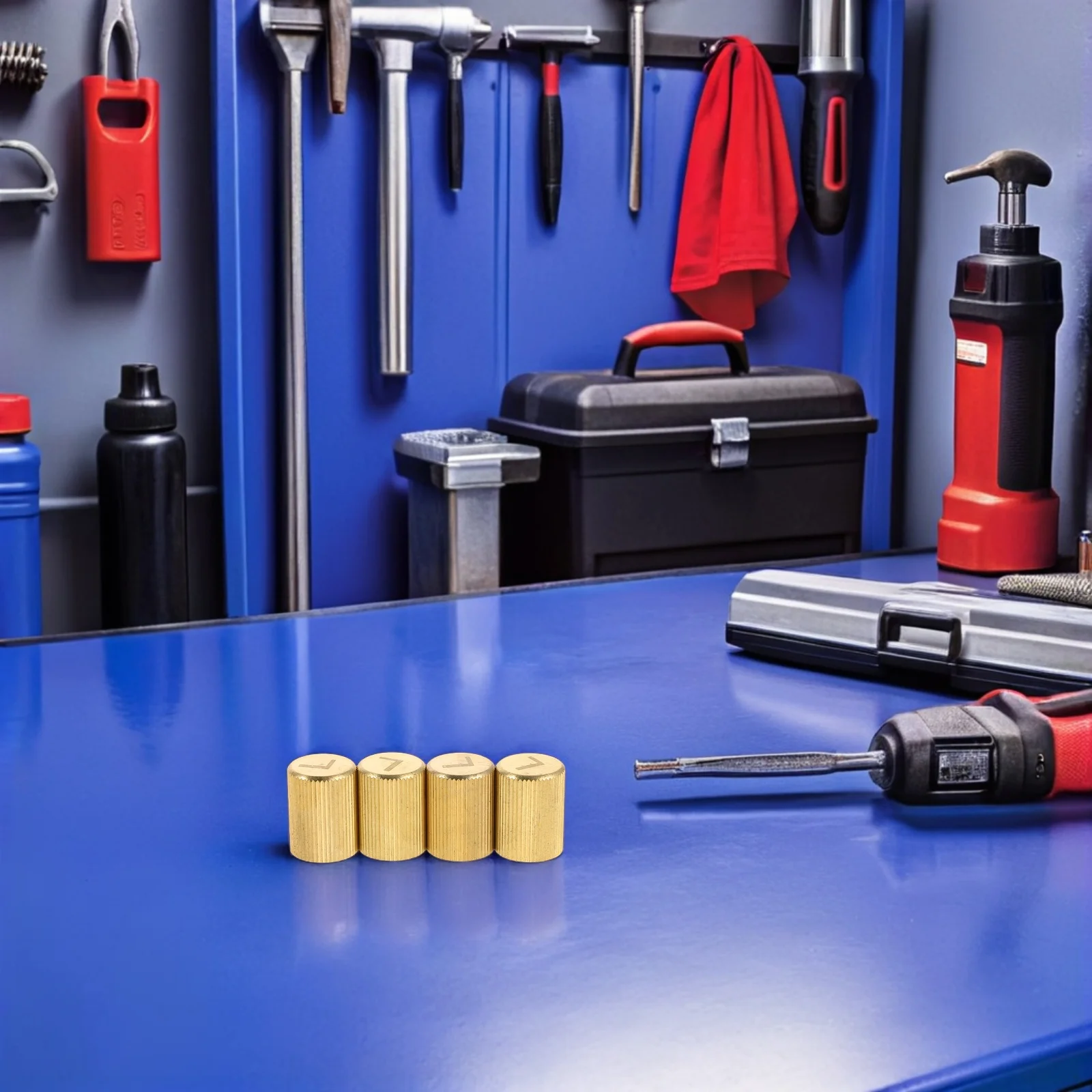 

4pcs Air Conditioning Valve Caps Universal Ac Low Pressure Port Covers For Car Ac Repair System Dustproof Leakproof Sealing