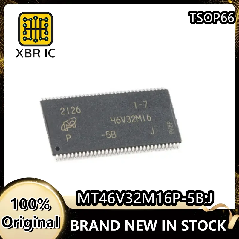 (15/40 pieces) MT46V32M16P-5B:J 46V32M16 TSOP-66 512Mb DDR memory storage chip New original authentic spot fast delivery