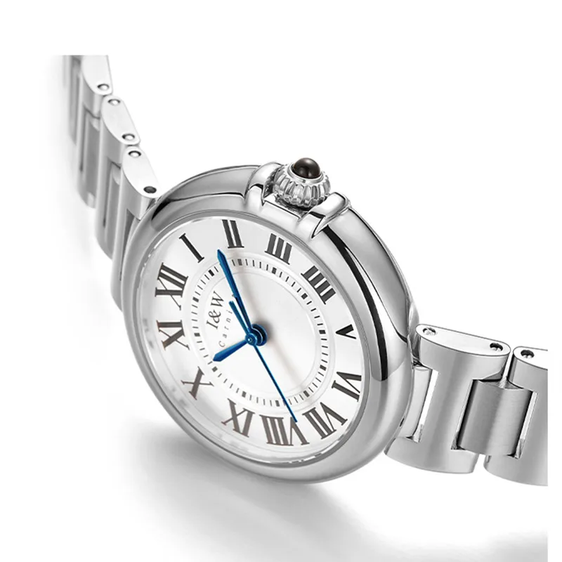 CARNIVAL Ladies Fashion Watch Brand Luxury Stainless Steel Dress Quartz Wrist Watch Waterproof Clock for Women 2025 Reloj Mujer