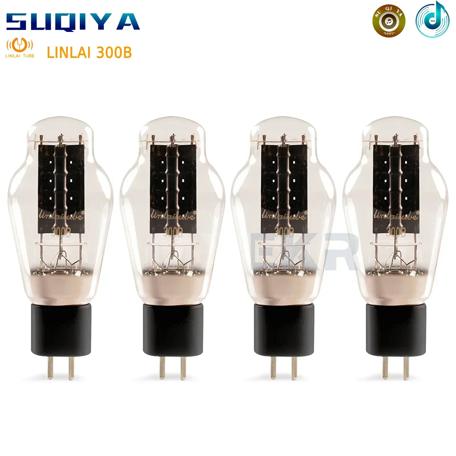 SUQIYA-LINLAI Vacuum Tube 300B Replaces WE300B 300BN E-300B 300B-TII 300B-98 HIFI Audio Valve Electronic Tube Amp DIY Matched