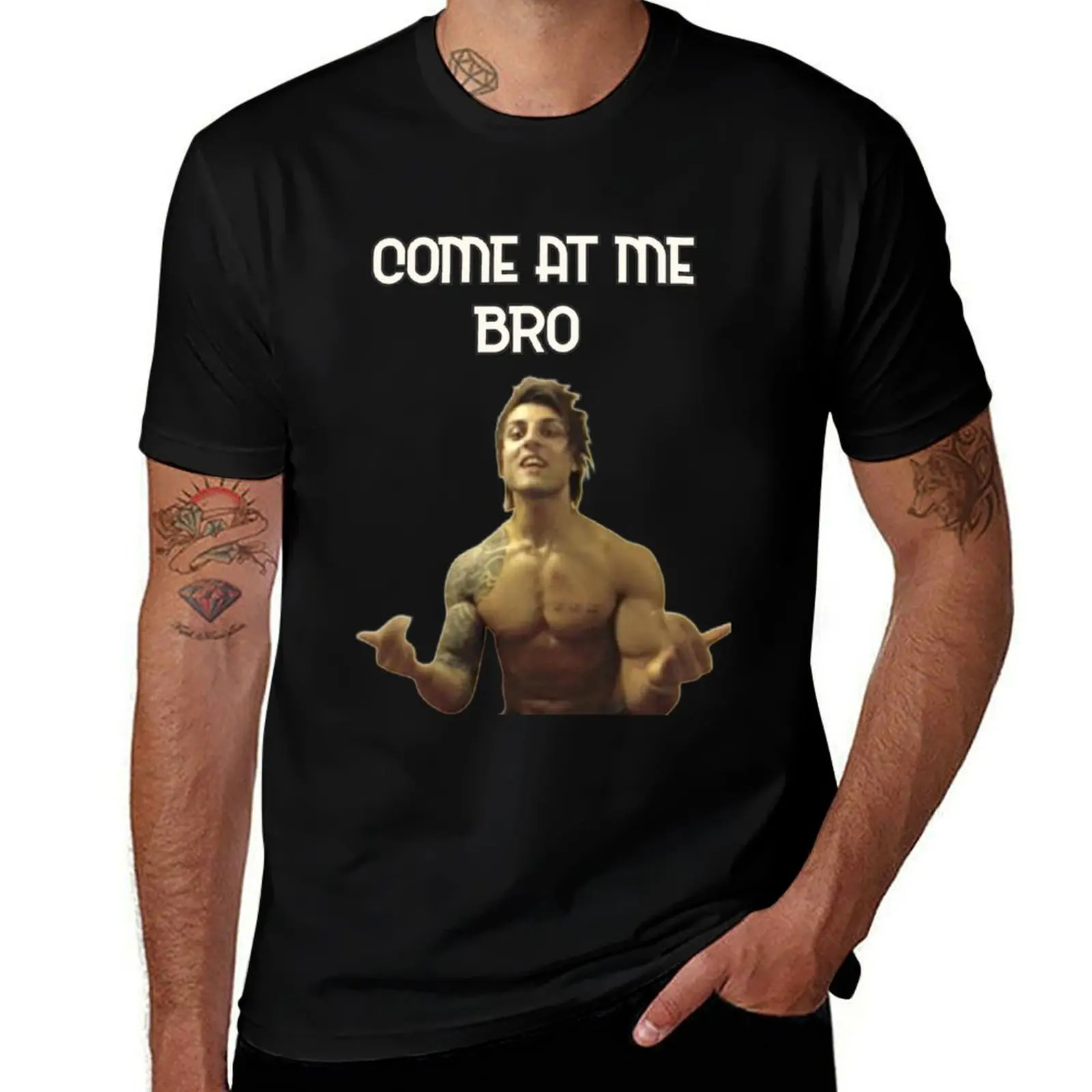 

Zyzz Come At Me Bro футболка синие арховые топы кавайная одежда летняя рубашка мужская одежда