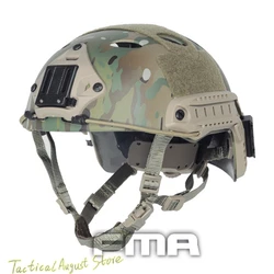 FMA TB466 Tactical Airsoft Paintball Fast Helmet PJ Helmet MC Camouflage Colors 2 Sizes M/L L/XL