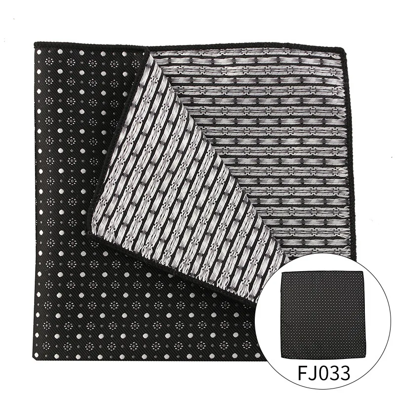 Gravata quadrada do bolso de seda de microfibra para homens e mulheres, toalha Hanky, festa de casamento, terno, toalha