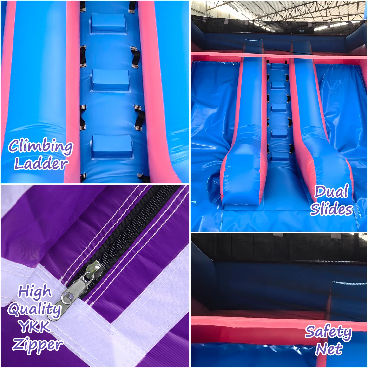 Commercial Inflatable Bounce House for Kids, Bouncy Castle with Slide Blower, Outdoor Garden, Backyard Jump, Bouncer Games, 20ft