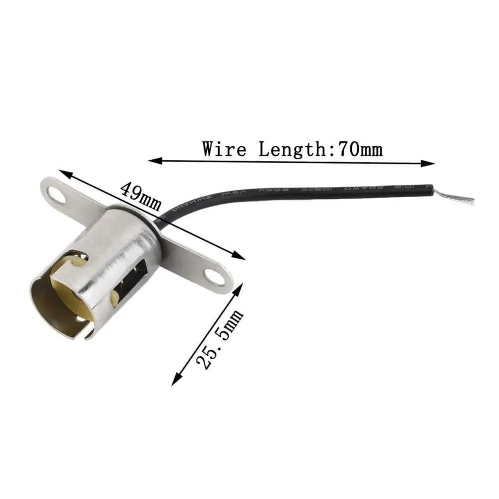 دائم BA15s 1156 12V LED مصباح حامل المقبس ضوء لمبة المفاجئة في