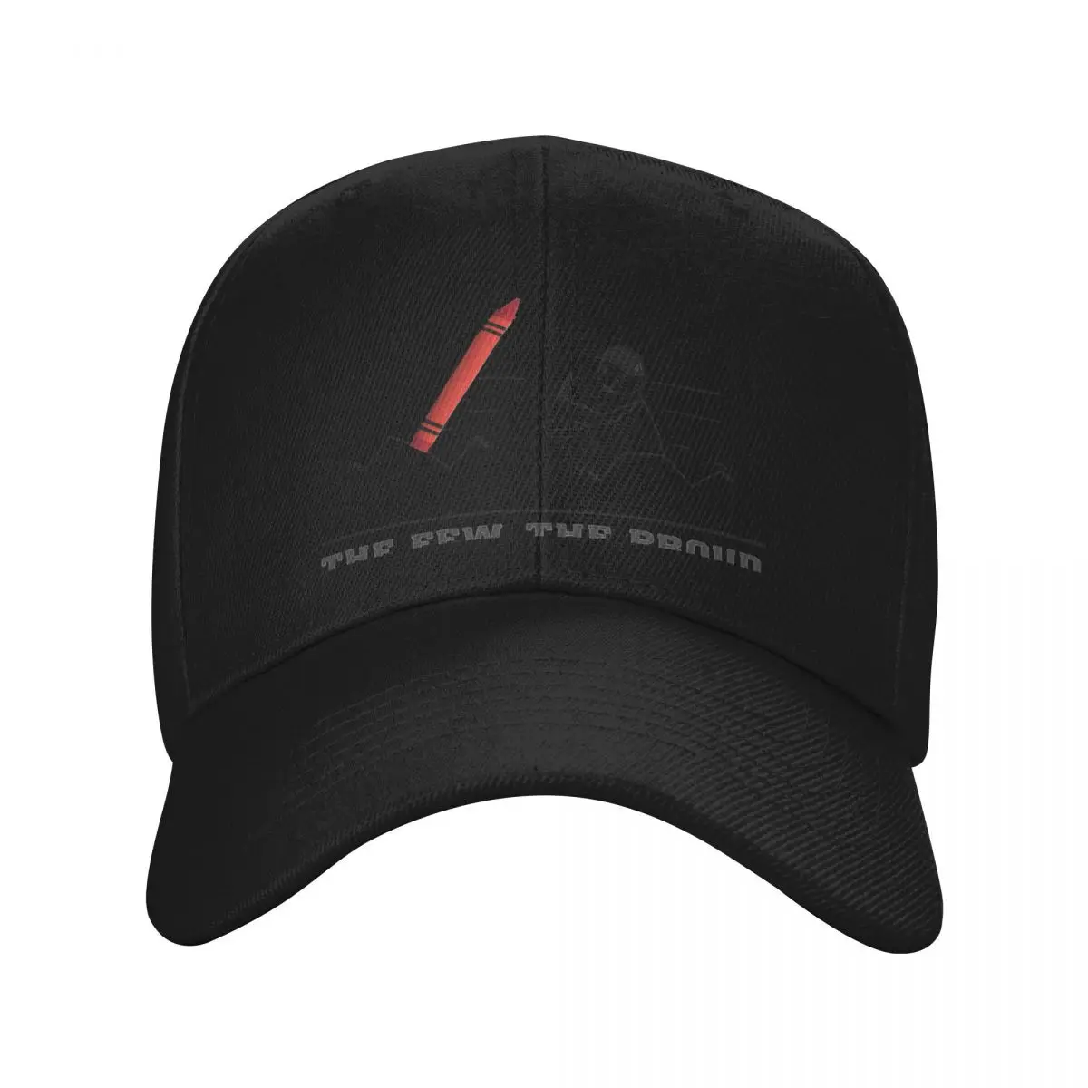 Red crayons are the best! Baseball Cap black New Hat Male Women's