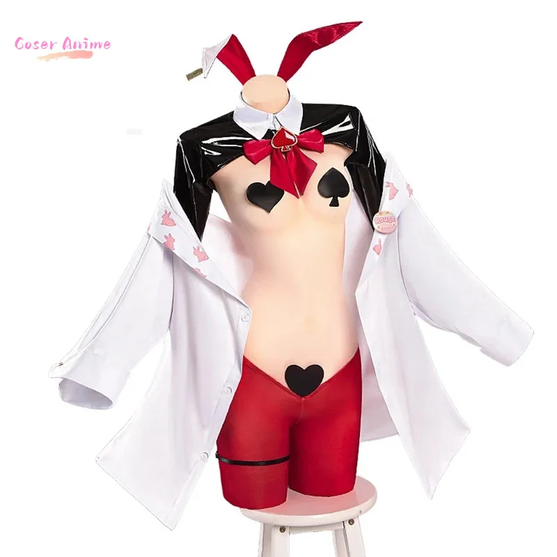 

Sexy Cosplay Costume Anime NIKKE The Goddess Of Victory Cosplay Bunny Girl Jumpsuit Rouge Women Halloween