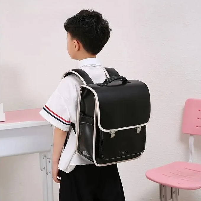 2027 New Fashion School Bags Boys Girls Brand Children Backpack Japanese Style Student Book Bag Large Capacity Kids Schoolbag