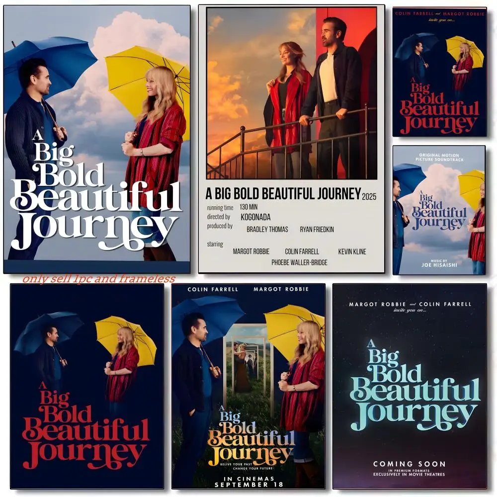 Romance Movie A-A Big Bold Beautiful Journey Poster Wall art poster paintings are suitable for clubs living rooms bedroom