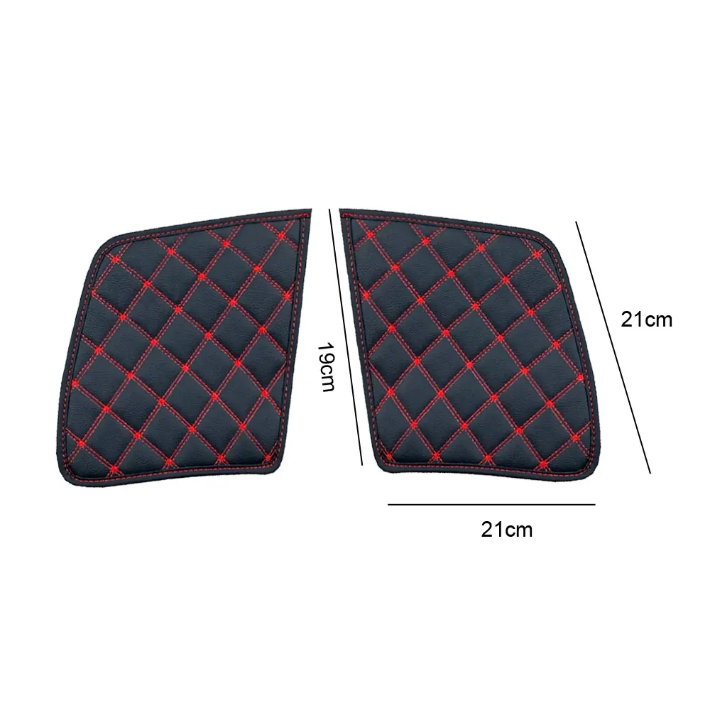 2pcs Car Seat Safety Belt Protective Pad Crash Mat Cover Interior Accessories for Skoda Kodiaq 2017 2018 2019 2020 2021 2022