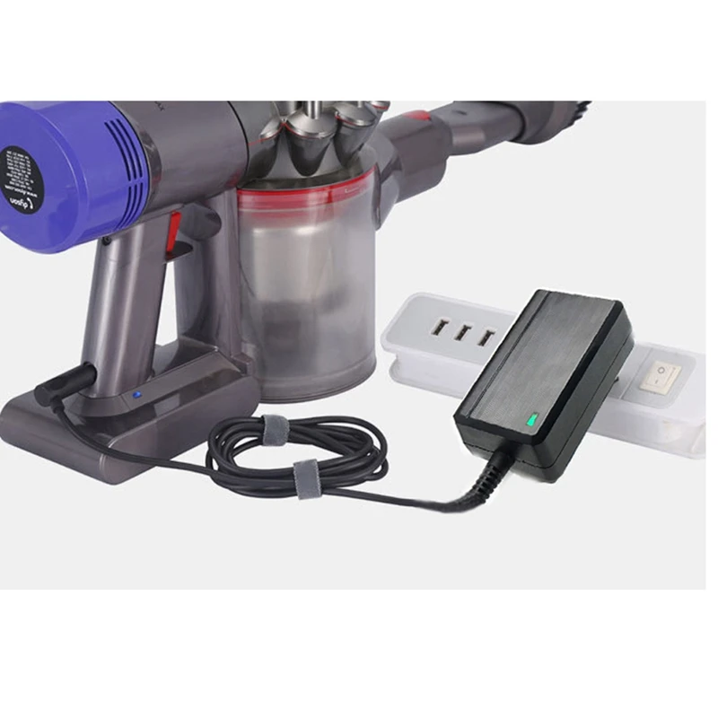 TOP ข้อเสนอแบตเตอรี่สําหรับ Dyson V8 V7 V6 SV03 DC58 DC59 ไร้สายแฮนด์ฟรี Stick เครื่องดูดฝุ่นชาร์จ Adapte
