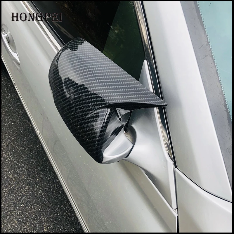

FOR Toyota Mark X X120 2004-2009 DOOR Side WING REARVIEW MIRROR COVER STICKER TRIM Car-styling Auto Parts Accessories
