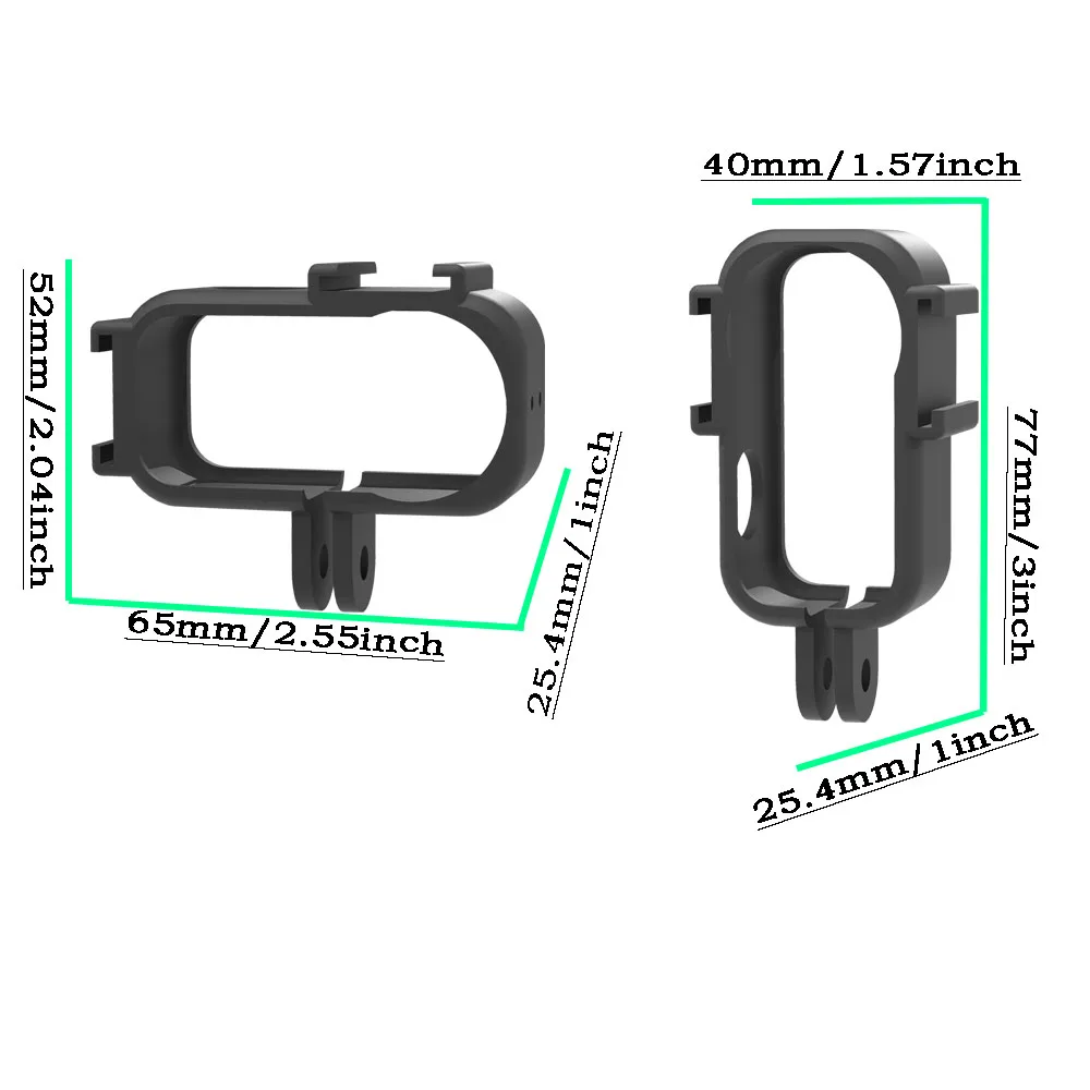 ل DJI OSMO نانو الوالدين والطفل 4 K الإبهام كاميرا الحركة تمديد الإطار ترايبود محول الإطار الواقي ملحقات الكاميرا