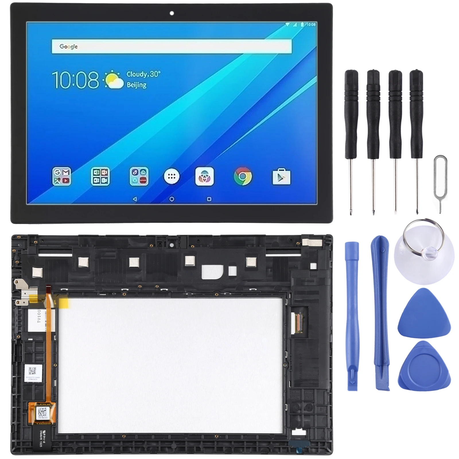 

LCD Display Touch Screen Digitizer Full Assembly with Frame for Lenovo TAB4/TB-X304F/TB-X304L/TB-X304N/TB-X304X/TB-X304