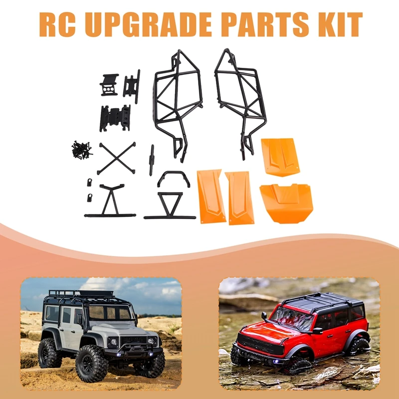 M15K-Rock Tarântula Nylon Buggy-Body Chassis Kit Para 1/18 RC Crawler TRX4M Atualização