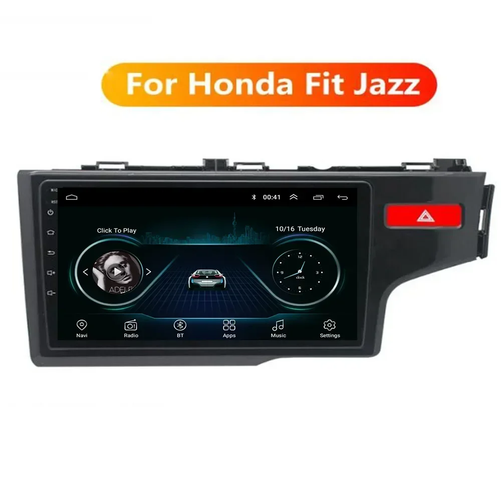 Car Radio Android 13 For HONDA  JAZZ 2014 2015+ GPS Navigation Stereo Multimedia Player Carplay Autoradio NO DVD