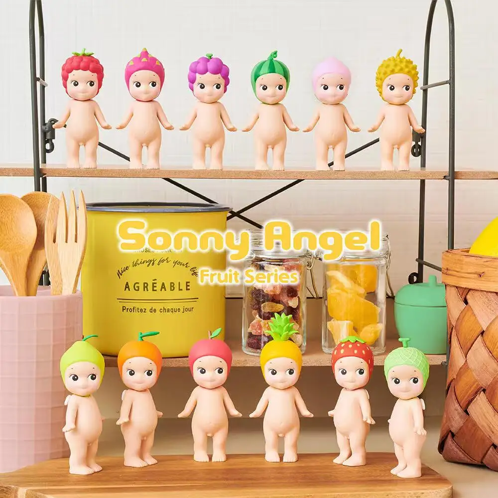 Sonny Angel Blind Box Speelgoed Fruit Serie Anime Actiefiguren Desktop Auto's Ornamenten Poppen Fans Meisjes Kerstcadeau voor kinderen