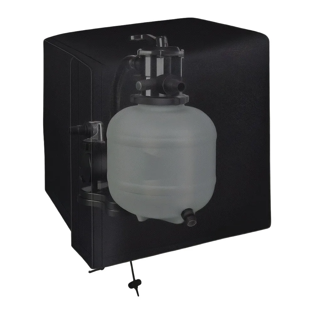 Outdoor Pool Pump Cover Pool Sand Filter System Cover Waterproof Sand Filter Cover Filter Pump Sleeve For Clear Pool Pump System