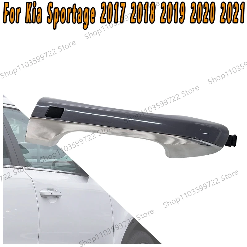 For Kia KX5 Sportage 2017 2018 2019 2020 2021 Car Door Handle Electric Induction Model External Handle 82651-D9710 82661-D9710