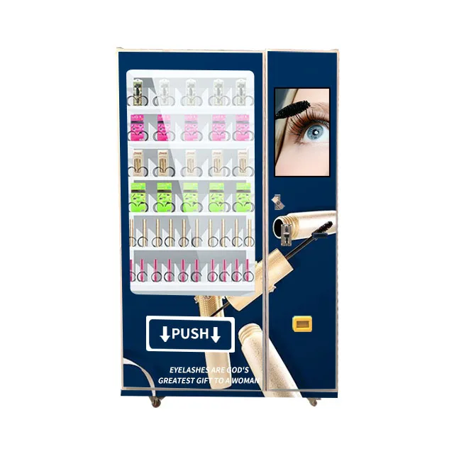 آلة بيع طلاء الأظافر VEM لمستحضرات التجميل ذات الخدمة الذاتية عبر الإنترنت على مدار 24 ساعة