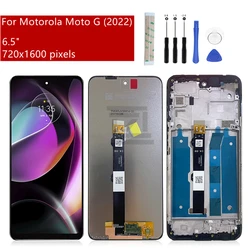 For Motorola Moto G 5g 2022 LCD Display Touch Screen Digitizer Assembly For Moto G 5g 2022 Display With Frame Replacement Parts