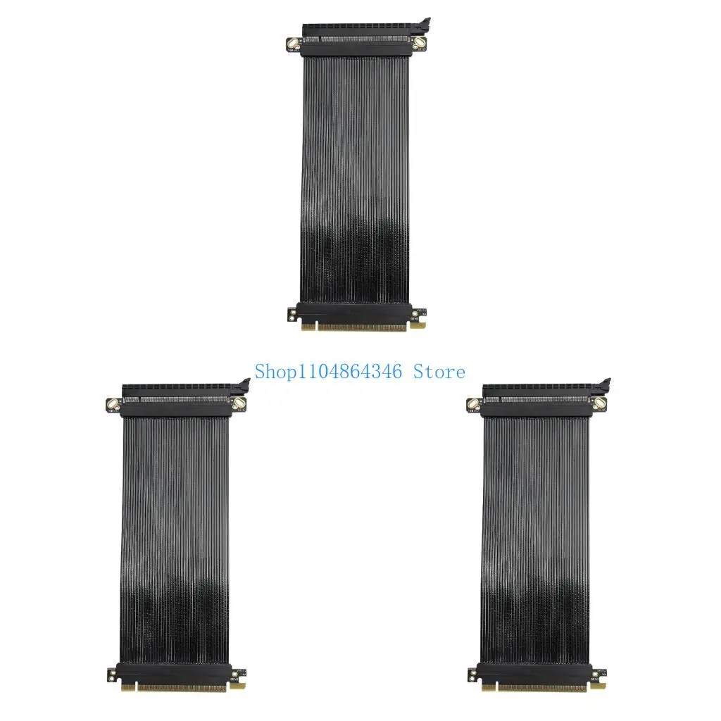 

5asd Highly Speed PCIE5.0 X16 Flexible Extender Extension Cable for Improved Airflows