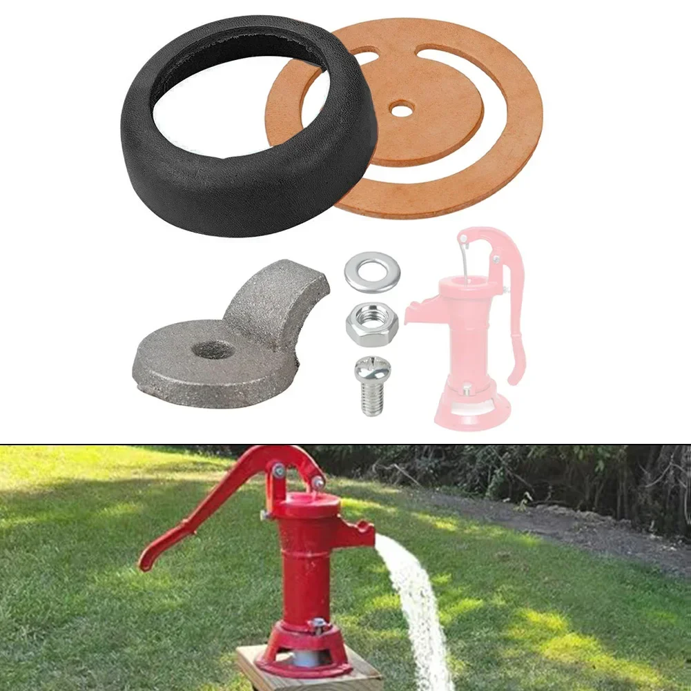 Hand Pump Maintenance Pitcher Pump Repair Kit Deep Well Applications Check Valve Weights Easy Installation Lower Valve Leathers