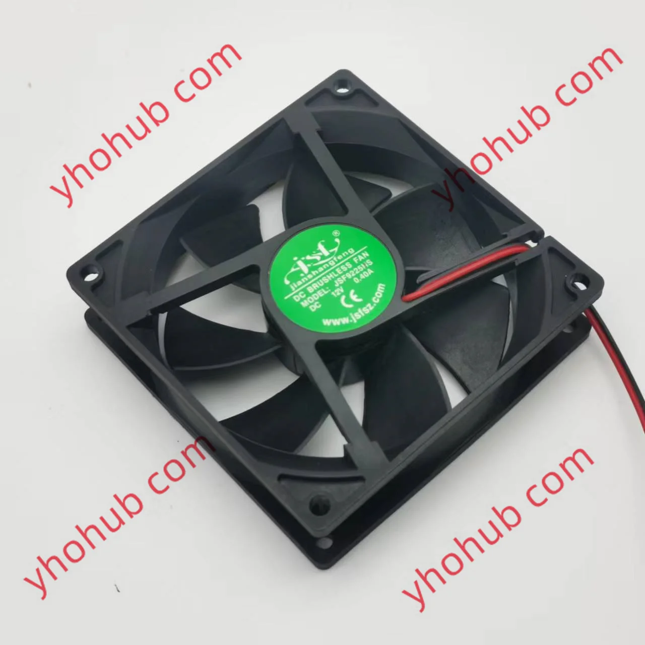 

Jianshangfeng JSF9225HS DC 12V 0.40A 92x92x25mm 2-Wire Server Cooling Fan