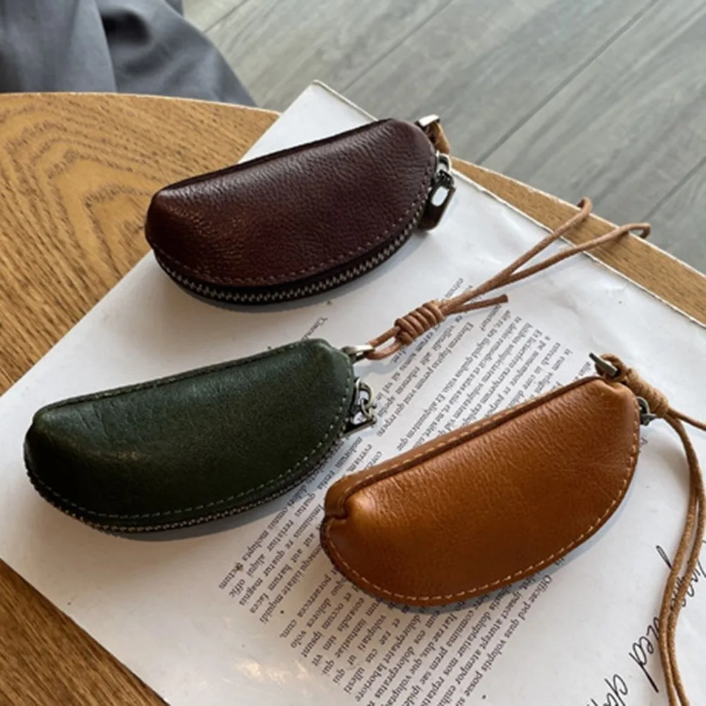 

Universal Car Key Bag Multifunctional with Lanyard Small Coin Purse Large Capacity Lipstick Organizer Keychain Holder Men