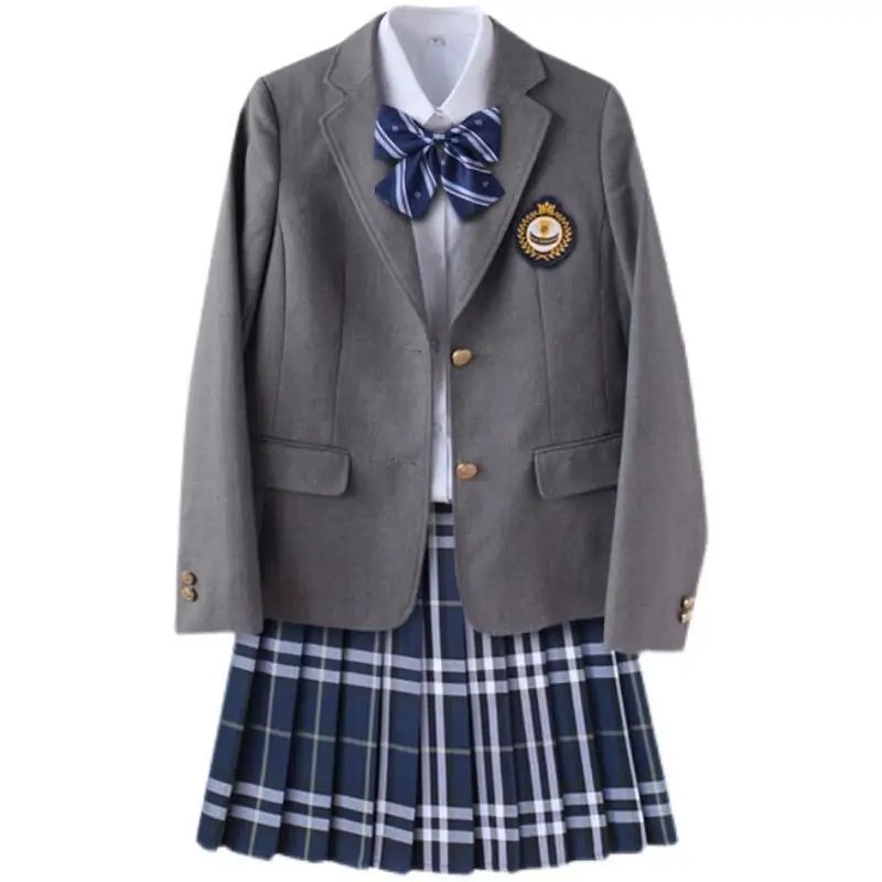 Abito uniforme JK uniforme da classe per uomo e donna Abito JK uniforme scolastica per studenti delle scuole superiori in stile college britannico