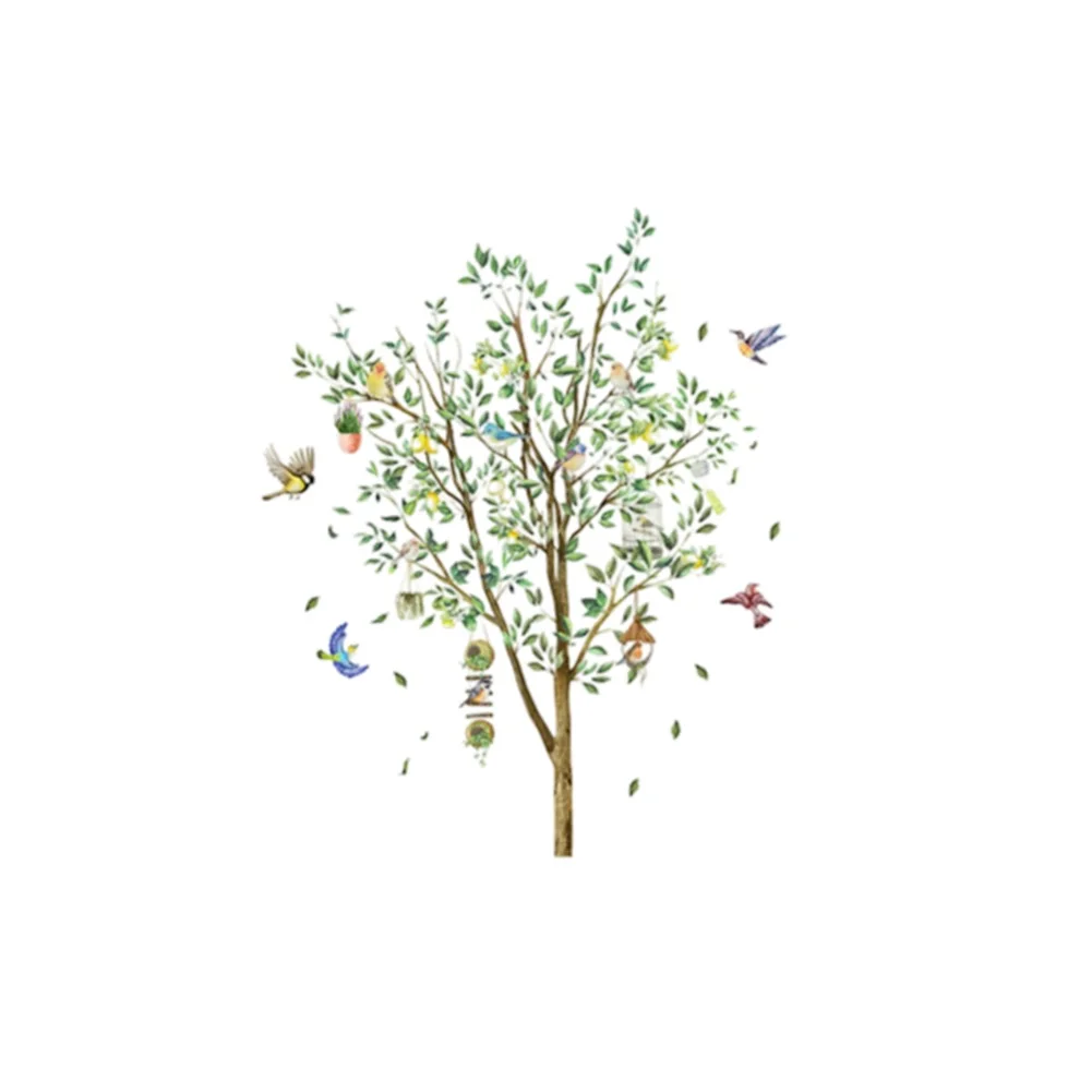 

Home Decoration 30x90x0.1cm Bird Wall Decoration Home Interior Decor Dustproof Wall Decor Environmentally Safe Material