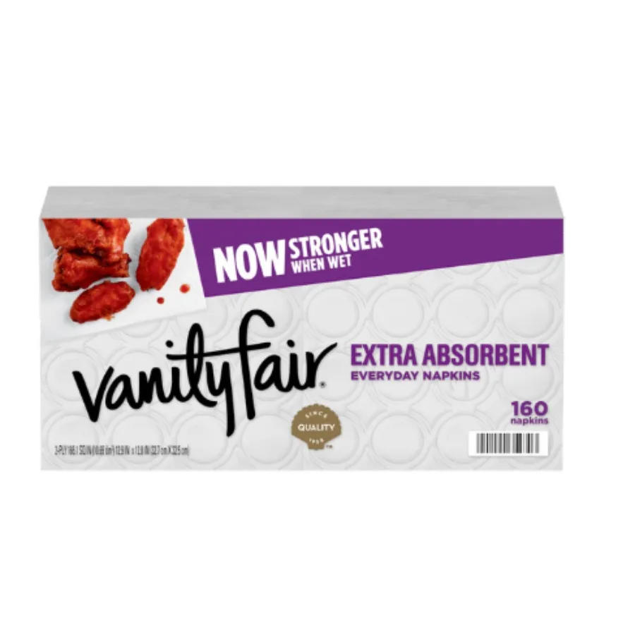 

Одноразовые бумажные салфетки Vanity Fair