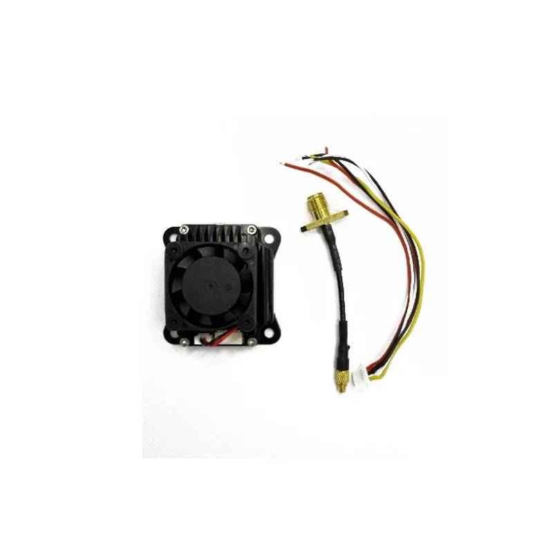 3W VTX 4.9G With Filter Image Transmission Equipped with Pigtail Antenna and Data Connection Cable for FPV Drone Part