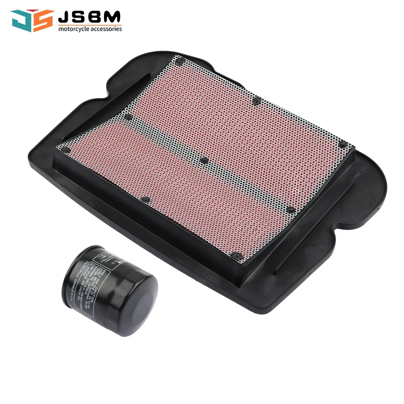 JSBM Motorcycle Accessories Air Filter Oil Filters For Honda GL1500 GoldWing GL1500SE GL1500I GL1500A GoldWing BLACK WIDOW