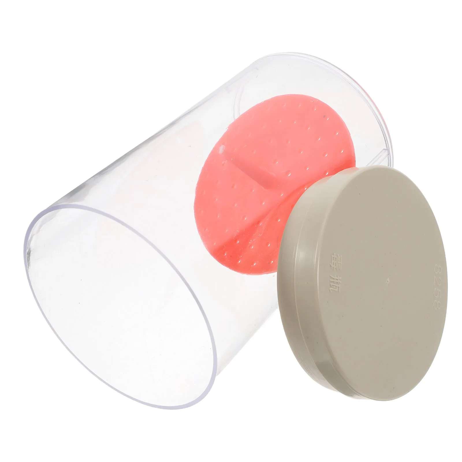 

Plastic Laboratory Sample Bottles Clear Round Wide Mouth Specimen Jars for Insect Storage Biological Experiments