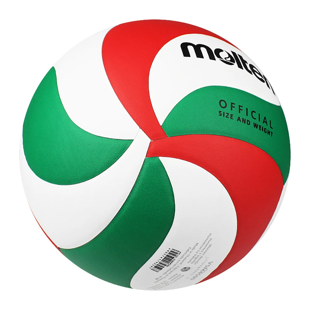 Molten V5M4500 Volleyball Standard Size 5 Soft PU Ball for Students Indoor Outdoor Training