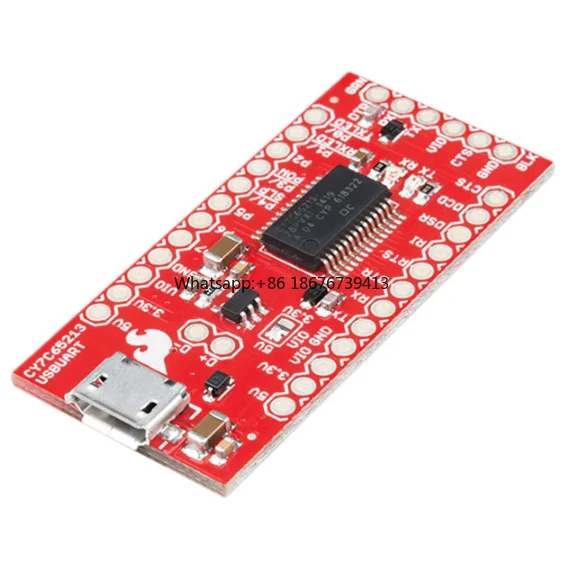 BOB-13830 USB UART Serial Breakout CY7C65213 Development Board