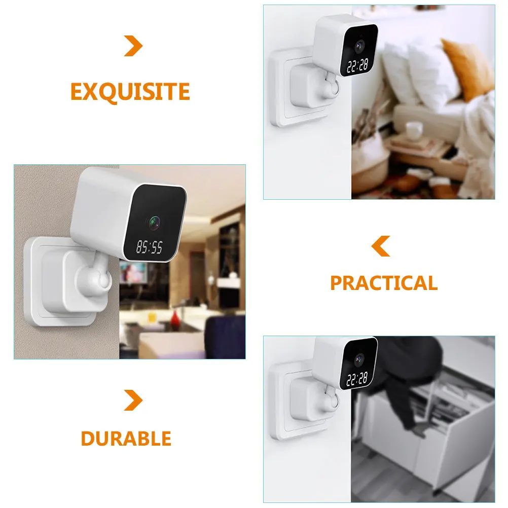 

Беспроводная HD-камера 1080P для домашнего использования, камера ночного видения для домашнего офиса, внутренняя камера наблюдения, Wi-Fi камера с подключением к сети