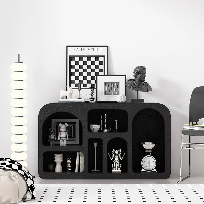 

Display Table Living Room Cabinets Modern Dining Bathroom Storage Cabinets Black Tall Vitrine Salon Meuble House Accessories