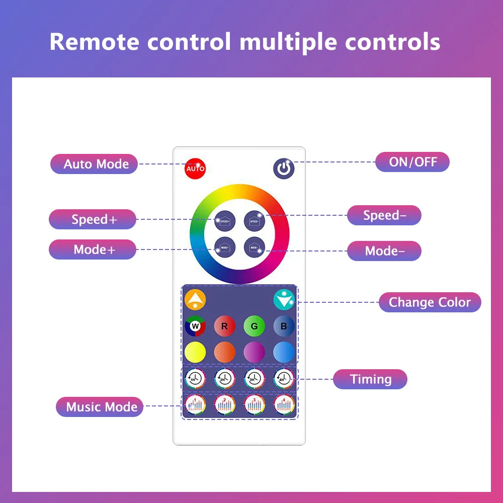 Imagem -04 - Tuya Wifi Bluetooth Rgb Led Hexagon Quantum Lâmpadas Painel de Parede Interior App Luz Noturna para Jogo de Computador Decoração do Quarto Lâmpadas